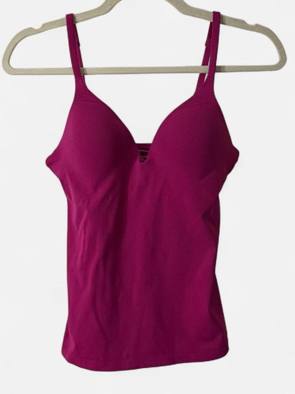 Victoria's Secret Fuchsia Built-In Bra Cami
